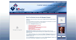 Desktop Screenshot of ntwebs.com